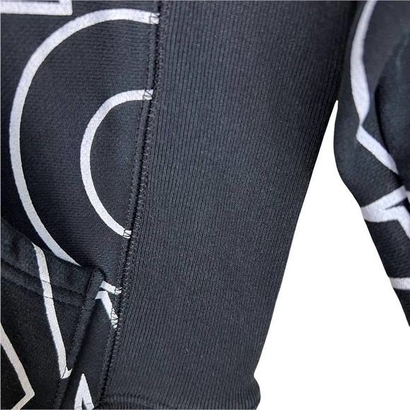 Champion Reverse Weave Iconic Hoodie Size XS Black and White - Picture 11 of 11